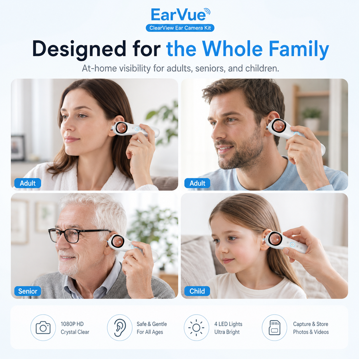 Designed for the Whole Family — Adults, Seniors, and Children